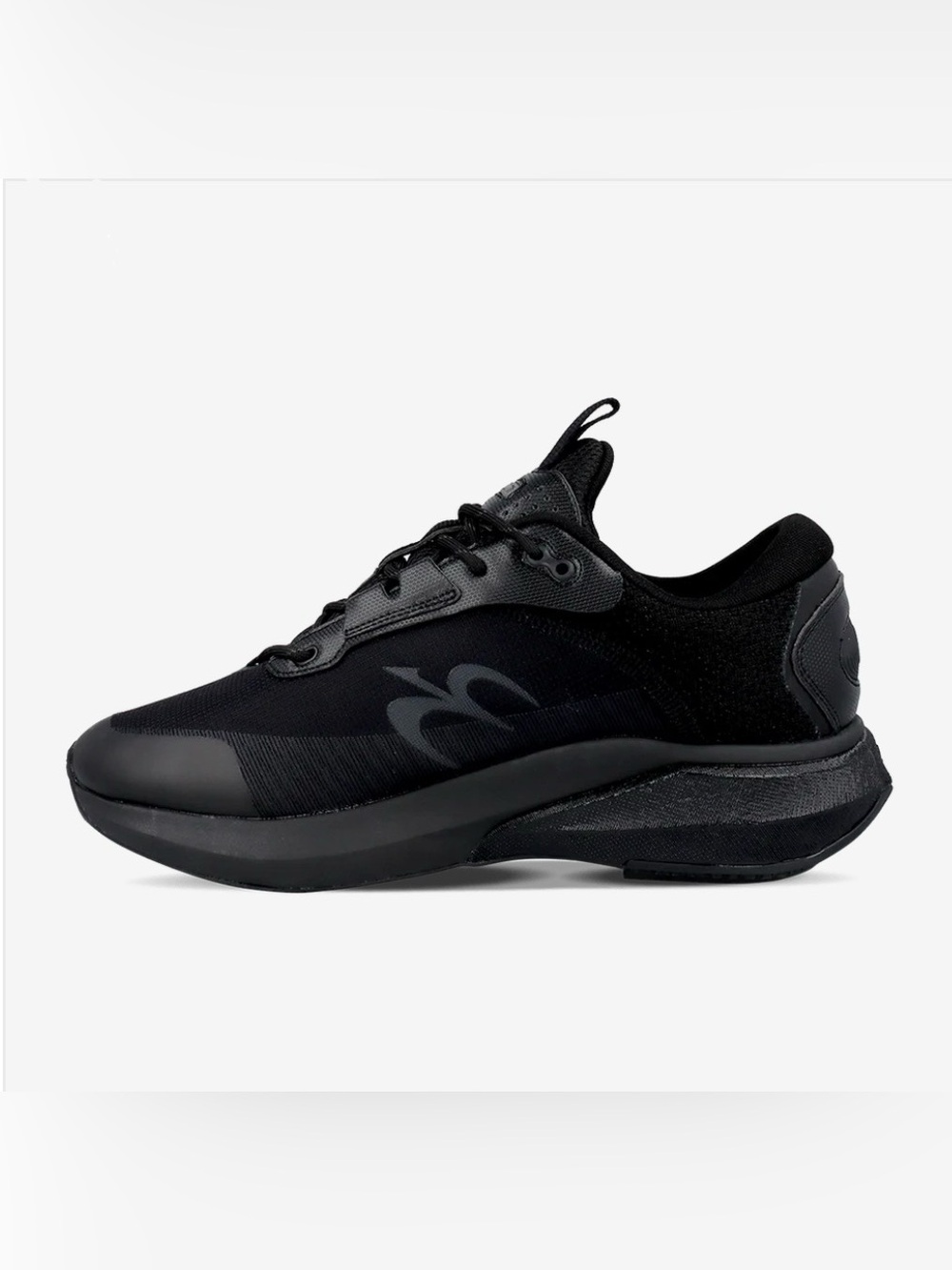 Gdefy MightyGlide Black Casual Comfort Shoes